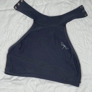 Small Dragonfly Lisette halter top sports bra
